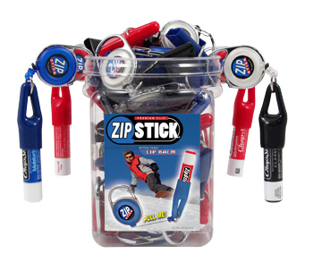 Zip Stick Jug Displays